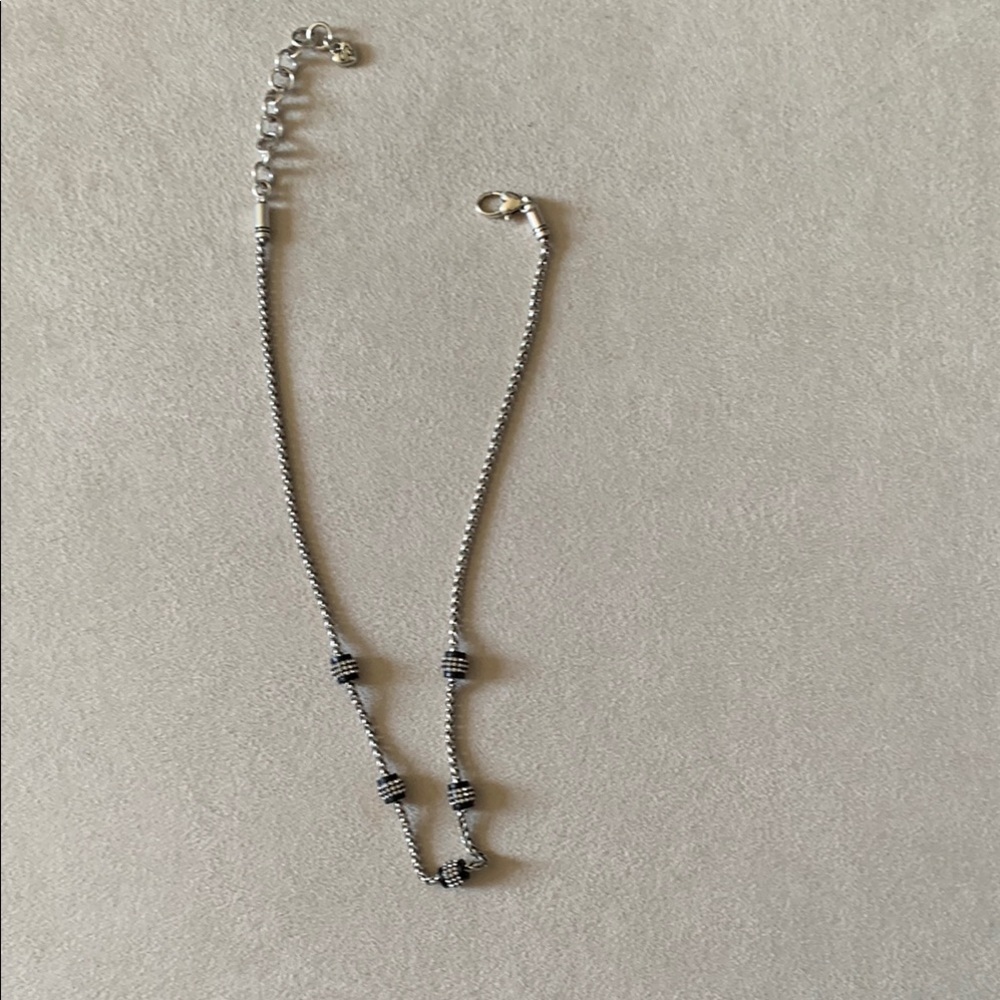 Black Meridian Petite Short Necklace
